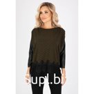 Блуза женская, размер 44, цвет хаки