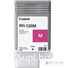 Canon PFI-120M 2887C001 Картридж для TM-200 TM-205 TM-300 TM-305, 130 мл. пурпурный GJ