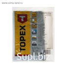 Плёнка защитная TOPEХ, 4x5 м, 20 мкм, полиэтиленовая