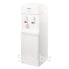 Кулер для воды SONNEN FS-03, напольный, НАГРЕВ/ОХЛАЖДЕНИЕ КОМПРЕССОРНОЕ, шкаф, 2 крана, белый, 452421
