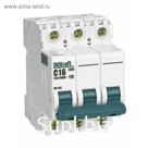 Выключатель автоматический DEKraft ВА-101, 3п, 40 А, х-ка С, 4.5 кА