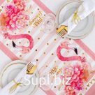 Дорожка на стол Этель «Фламинго» 30х70 см, 100% хлопок, саржа 190 гр/м2