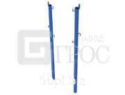 Стойка бадминтонная изготавливается из металлической трубы Ø76 мм, окрашенной полимерно-порошковой краской, устойчивой к воздействию неблагоприятных погодных у…