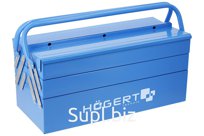 HOEGERT Ящик для инструментов металический  5 отделений  45 × 20,5 × 20 cм