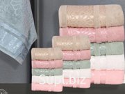 Полотенце махровое МЕЧТА (70x140) 450гр Турция 85% хлопок 15% полиэстер пудра