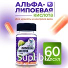 Альфа-липоевая кислота Slim, жиросжигатель, 60 капсул по 400 мг