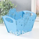 Корзинка-шкатулка "Дракоша" синий 18х12х14,5 см (набор 5 деталей)