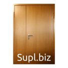 Полуторная противопожарная дверь ei60 с отделкой МДФ