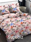 Постельное бельё Amore Mio Мако-сатин Butterflies Микрофибра Евро